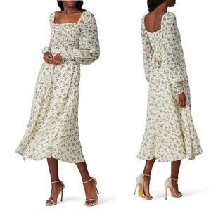 Sweet Baby Jamie Floral Smocked Dress - Size L